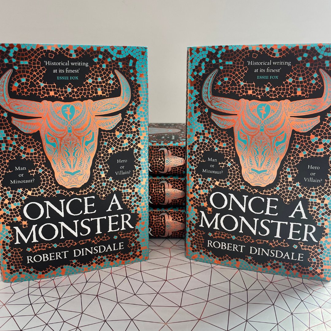 It's Once a Monster day. Thanks to everyone who's supported the book so far! If you ever wanted to read the story of the Minotaur in the backstreets of Victorian London, your boat just came in...