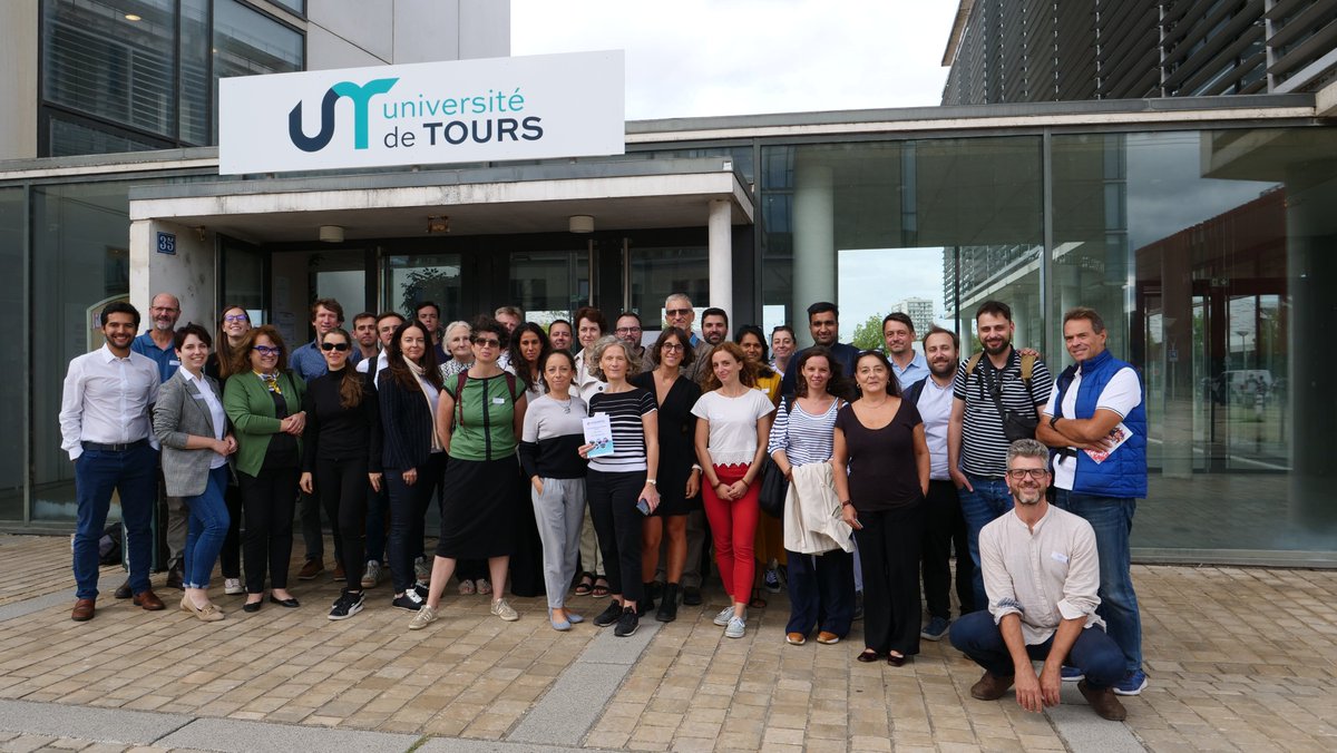 Dernier jour d'accueil de l'Assemblée Générale du projet 🇪🇺 @NEXOGENESIS_eu à la MSH Val de Loire, invitée par le Réseau #MiDi et le laboratoire @citeres7324 (@UnivTours / @DR08_CNRS).