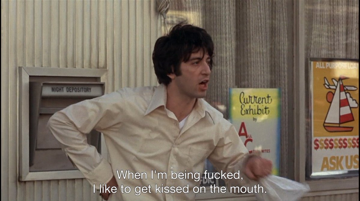 TheCinesthetic's tweet photo. Dog Day Afternoon was released 48 years ago today. https://t.co/AHXlufTOYt