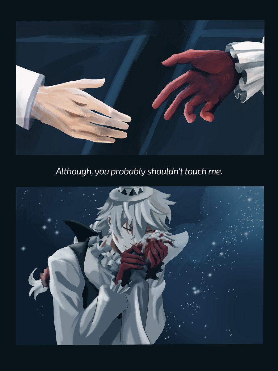 _DoubleRat's tweet photo. I wanted desperately to take your hand.

#fyolai #fyodor #nikolai #bsd https://t.co/vFmqj28KFJ
