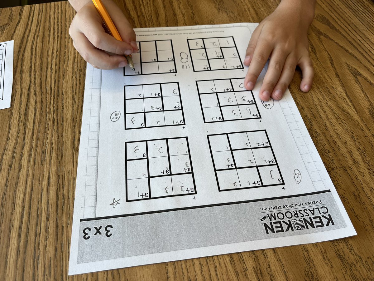 2nd Graders trying some KenKen math puzzles:
“these are hard”
“This is a tricky one”
“I did it!”
“My strategy worked!”
<a href="/HFBAllStars/">Hoffman Boston Elementary School</a>