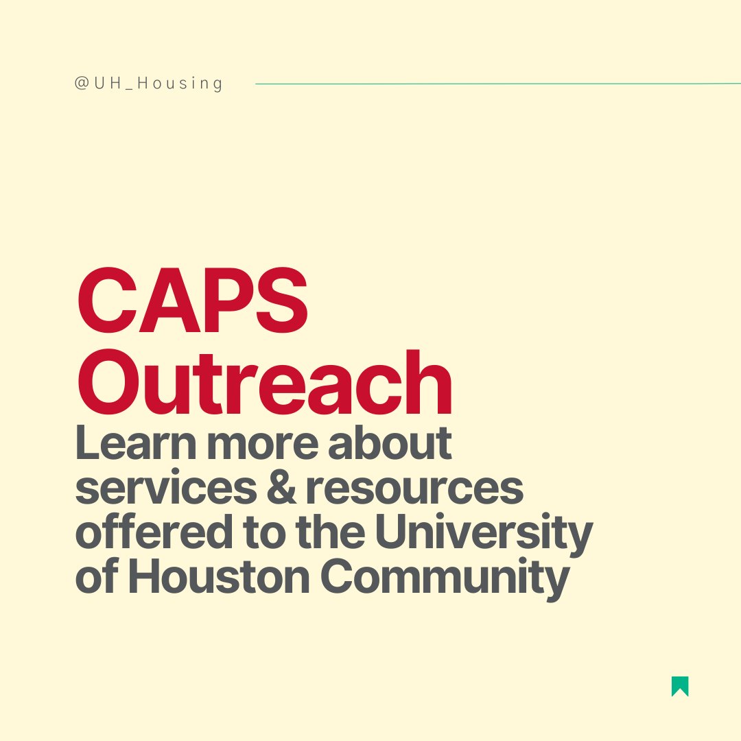 University of Houston Housing tweet media