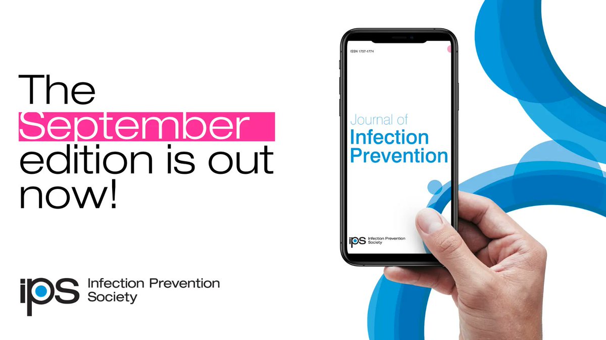 The SEPTEMBER edition of the Journal of Infection Prevention is out for #IPS Members: buff.ly/3McYg2l 

To access, become an #IPS member sign up: buff.ly/3jgr10J

<a href="/SAGEHealthInfo/">Sage Health & Nursing</a> <a href="/SAGE_Publishing/">Sage</a> #InfectionPrevention #IPC #MemberBenefit