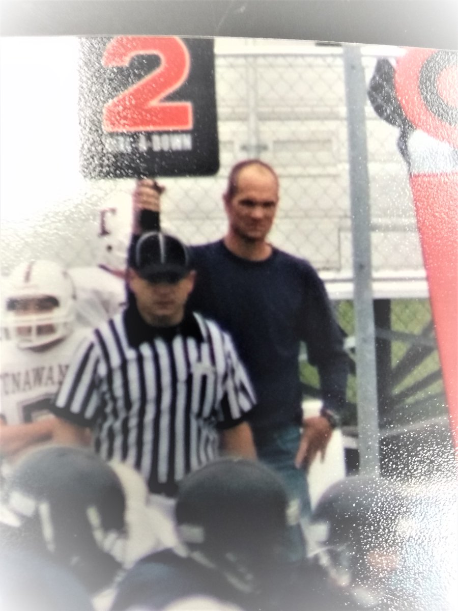 DepewFootball's tweet image. This is Gary Grant who on this day just happened to be at the school and heard they needed help with the chains for the Mod game. He was happy to help out. Interesting part was he didn't even have a kid playing in the game. That was Gary Grant! 💪 Friday we honor his legacy.