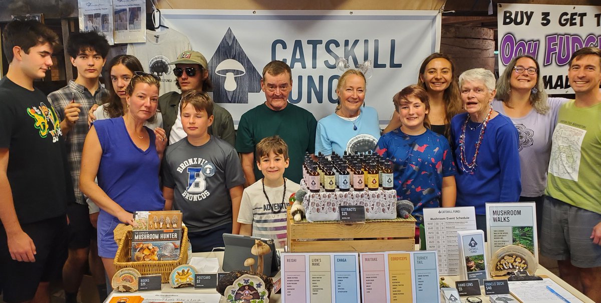 Join us at Fungus Festival to meet the local mushroom farms that are shaping the fungal landscape of New York:

🍄 Mushroom Queens @mushroomqueens 
🍄 Smallhold @Smallhold 
🍄 Catskill Fungi @catskillfungi