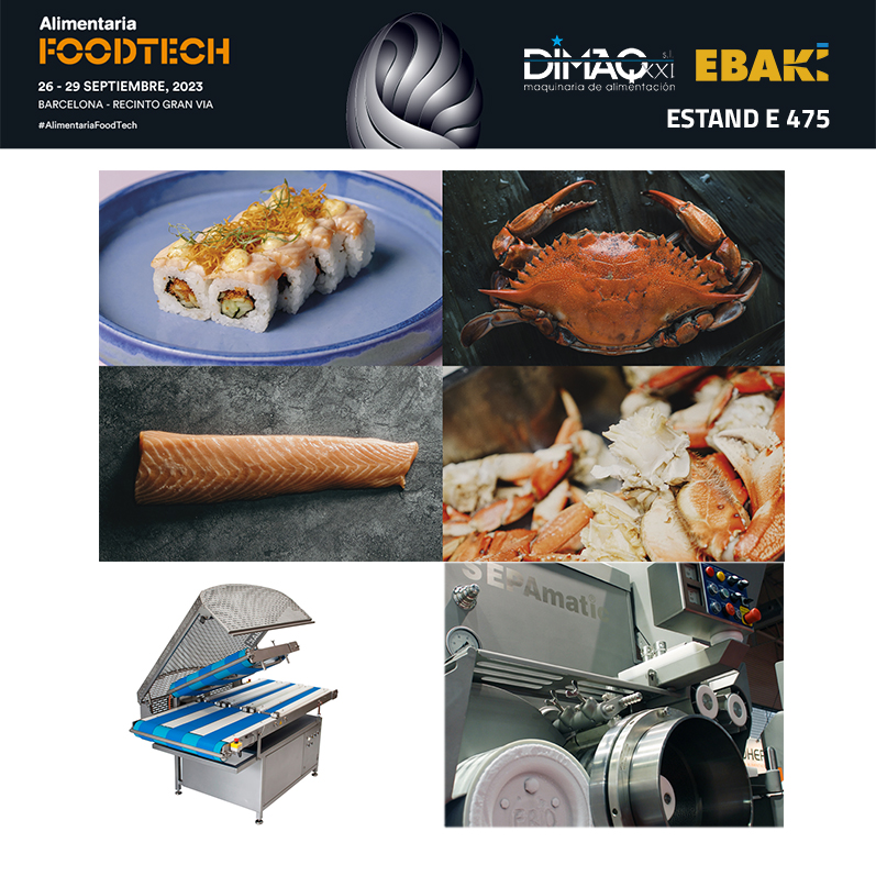 DimaqXXI's tweet photo. #DimaqenRoute ✈️ La semana que viene estaremos en @FoodtechBCN, una de las ferias más importantes del sector, con las separadoras #SEPAmatic y nuestras cortadoras horizontales #EBAKI.
🗓 26-29 de septiembre
📍 @Fira_Barcelona
¡Esperamos su visita en el estand E 475! https://t.co/XdwwSzgXMz