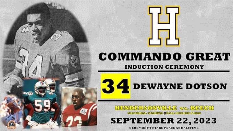 Congratulations to our very own Coach @ddot_33 for his well deserved recognition and induction into the Commando Great!!  @CommandoFB #CommandoGreat #CommandoPride 
💜🥎  🖤💛🏈