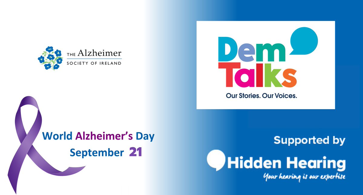 On this #WorldAlzheimersDay, Episode 5 of #DemTalks is LIVE! Listen to our @DCCNIRL member Dr @eithne_h, brain health expert Dr @Sabina_Brennan, and Sarah Sheehan, Chief Audiologist @HiddenHearingIE, discussing hearing and brain health. Kindly sponsored by @HiddenHearingIE,…
