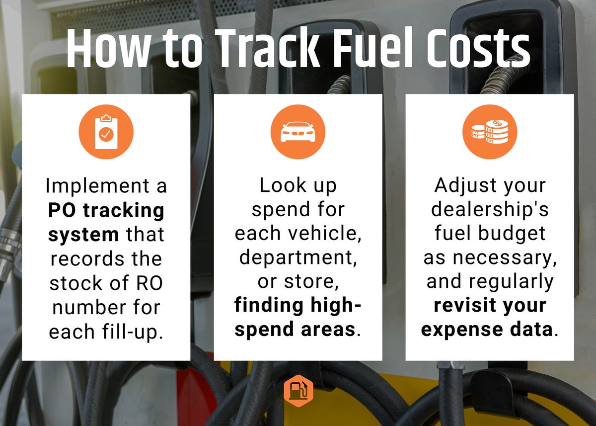 GASFuelTracking's tweet image. Check out our top tips for tracking fuel costs below! 👇🏼 #gasolineapprovalsystem #dealershipsolutions