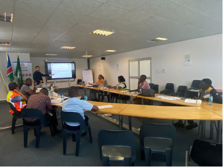 CASE II Project (@case_ii_project) on Twitter photo <a href="/CASE_II_Project/">CASE II Project</a> is delivering two activities on the topics of #securityculture and #landsidesecurity in Namibia. Funded by <a href="/EU_FPI/">EU Service for Foreign Policy Instruments 🌐</a> & implemented by <a href="/ECACceac/">ECAC</a>, two experts work together with participants from Namibia Civil Aviation Authority, <a href="/AirportsNam/">Namibia Airports Company</a> and Namibia Police Force <a href="/CASE_II_Project/">CASE II Project</a> is delivering two activities on the topics of #securityculture and #landsidesecurity in Namibia. Funded by <a href="/EU_FPI/">EU Service for Foreign Policy Instruments 🌐</a> & implemented by <a href="/ECACceac/">ECAC</a>, two experts work together with participants from Namibia Civil Aviation Authority, <a href="/AirportsNam/">Namibia Airports Company</a> and Namibia Police Force