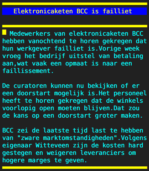 Teletekst's tweet photo. https://t.co/SiyA3pNnxI
