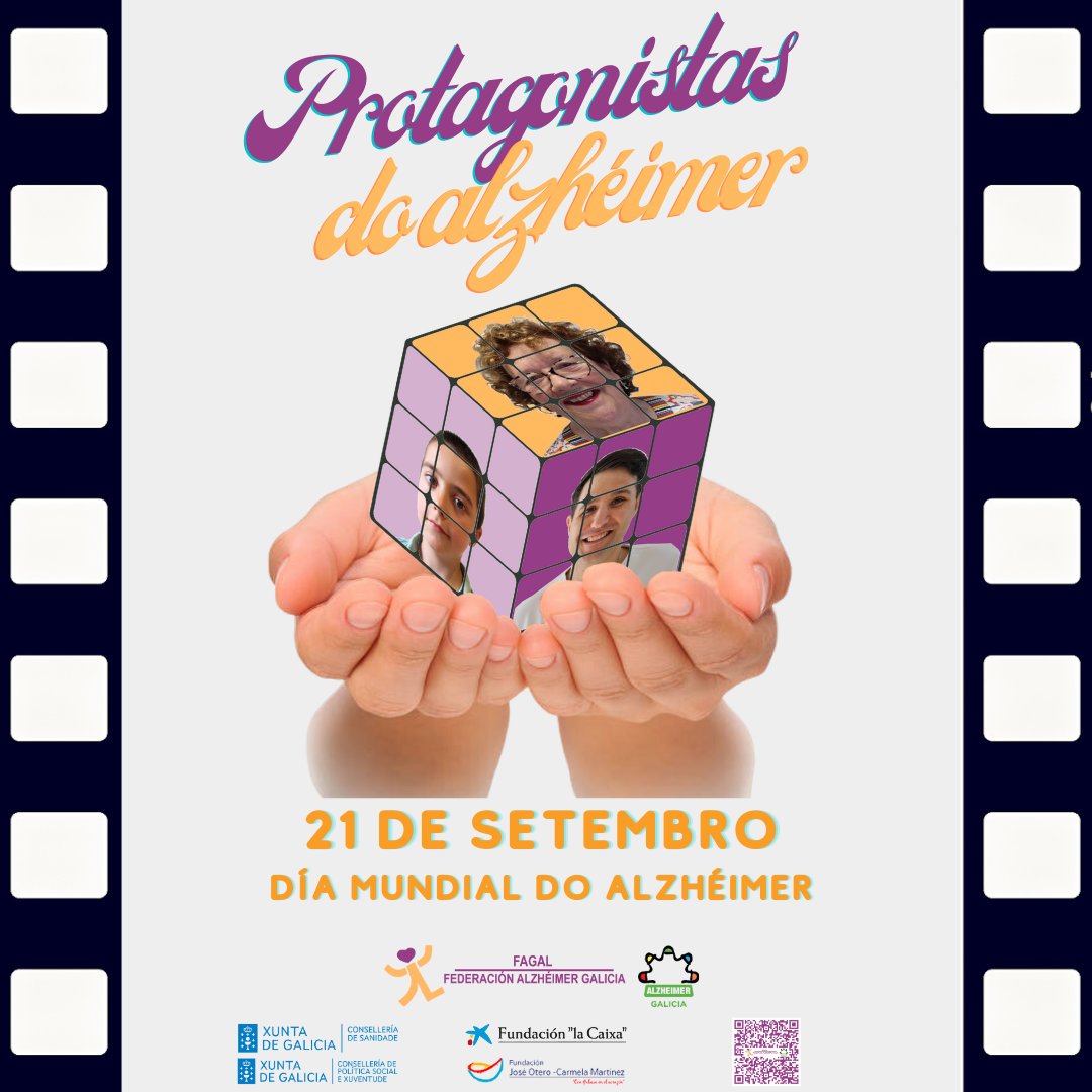 FagalAlzheimer's tweet photo. 💞Hoxe é o día mundial do alzhéimer e queremos reivindicar a importancia de romper tabús e estigmas, é máis que un diagnóstico e todxs somos protagonistas.
#DiaMundialDelAlzheimer #ProtagonistasAlzheimer #FAGAL https://t.co/9WaMpXslNj