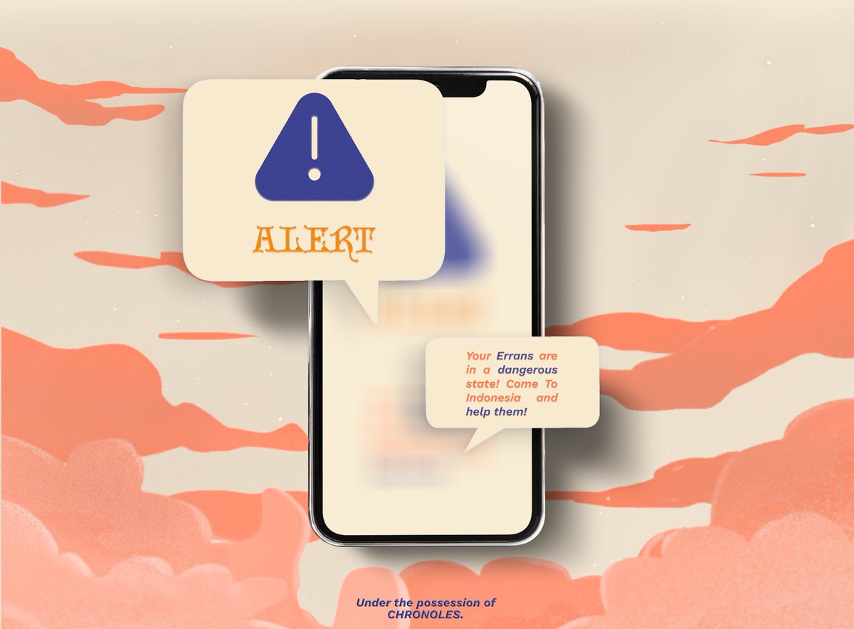 chronoles's tweet photo. ᅠ
ᅠ 
𝑌𝑜𝑢 𝑟𝑒𝑐𝑒𝑖𝑣𝑒𝑑 𝑎 𝑛𝑒𝑤 𝑚𝑒𝑠𝑠𝑎𝑔𝑒📥

There’s an  emergency  that  requires us
to return to a specific time. It’s not over
unless we pack and make haste.

“𝑾𝒊𝒍𝒍 𝒚𝒐𝒖 𝒄𝒐𝒎𝒆 𝒕𝒐 𝒉𝒆𝒍𝒑 𝒖𝒔 𝒐𝒏
𝟐𝟑-𝟎𝟗-𝟏𝟗𝟗𝟎 𝒂𝒕 𝟕:𝟑𝟎 𝒑𝒎?”
ᅠ 
ᅠ https://t.co/4fakr5i64l