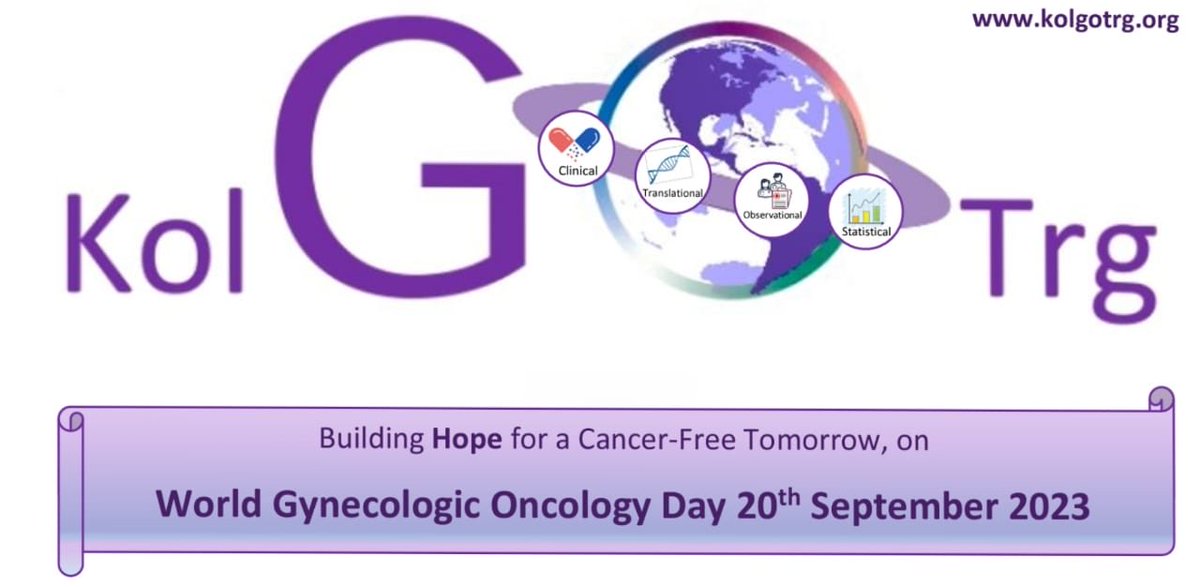 Happy World Gynecologic Oncology Day!
KolGoTrg strives to work harder to promote research for a cancer-free tomorrow.
##kolgotrg #cancer #gynecologiccancer