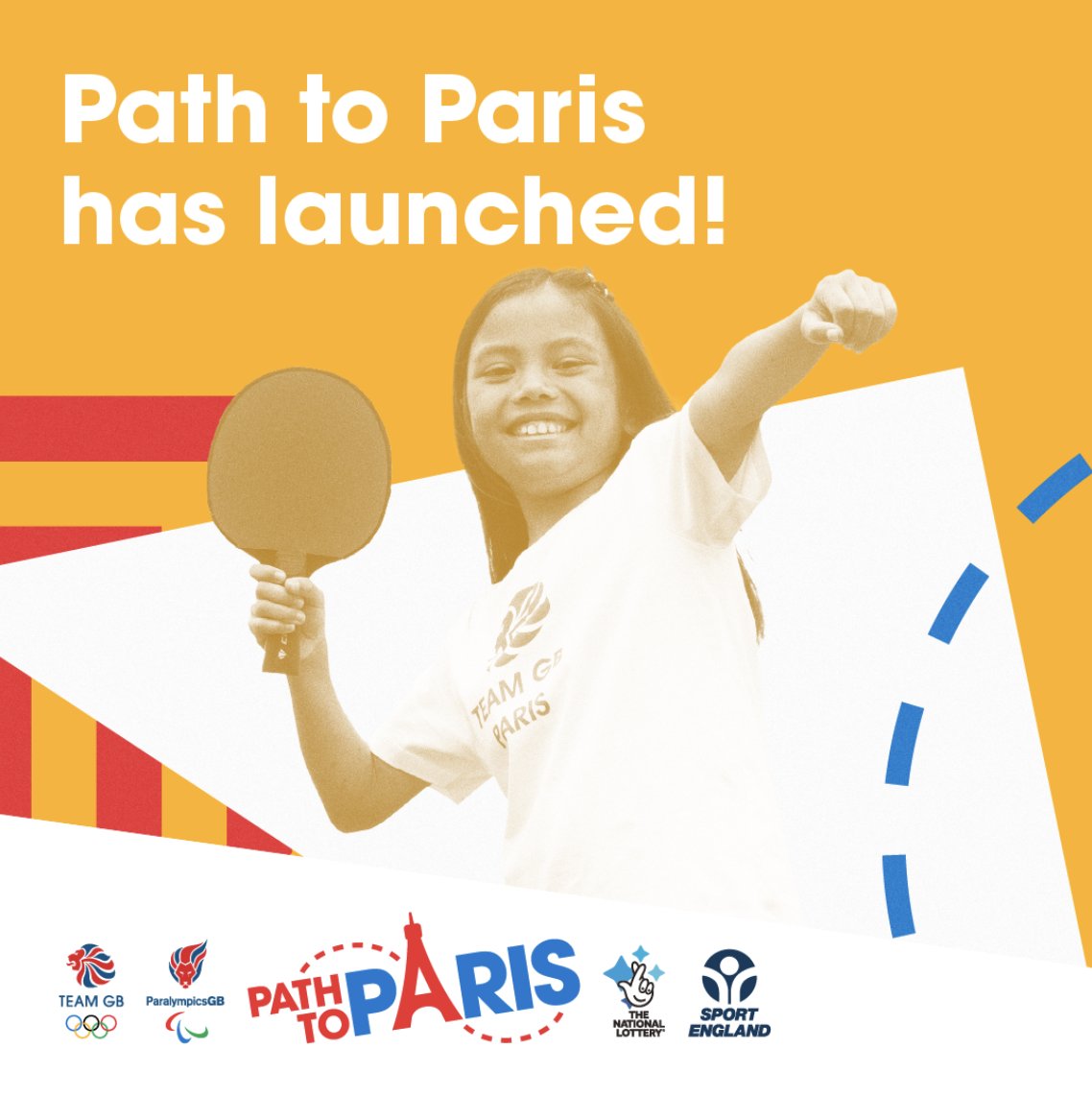 DavidAmes5's tweet image. I’m proud to announce I’m an athlete ambassador for Path to Paris, the official @GetSetCommunity youth engagement programme from @TeamGB and @ParalympicsGB. I can’t wait to help inspire children and families to get active! Join me on this exciting challenge! #PathToParis 🇫🇷