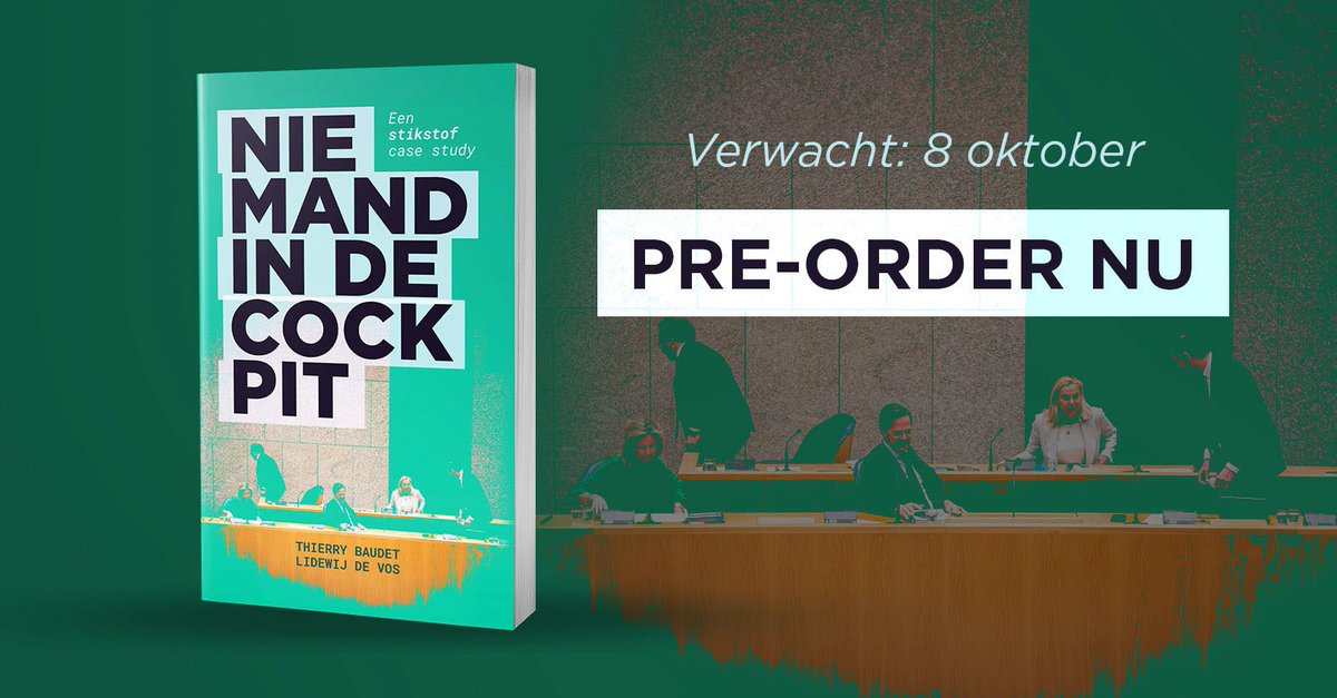Lidewij de Vos (@lidewij_devos) on Twitter photo Samen met <a href="/thierrybaudet/">Thierry Baudet</a> dook ik het afgelopen jaar in de complexe geschiedenis van het stikstofdossier.
Trots op het resultaat!
Lees ons boek en je zult verbijsterd zijn: niet over de staat van de natuur, maar over die van het bestuur van ons land.
amsterdambooks.nl/products/thier… Samen met <a href="/thierrybaudet/">Thierry Baudet</a> dook ik het afgelopen jaar in de complexe geschiedenis van het stikstofdossier.
Trots op het resultaat!
Lees ons boek en je zult verbijsterd zijn: niet over de staat van de natuur, maar over die van het bestuur van ons land.
amsterdambooks.nl/products/thier…
