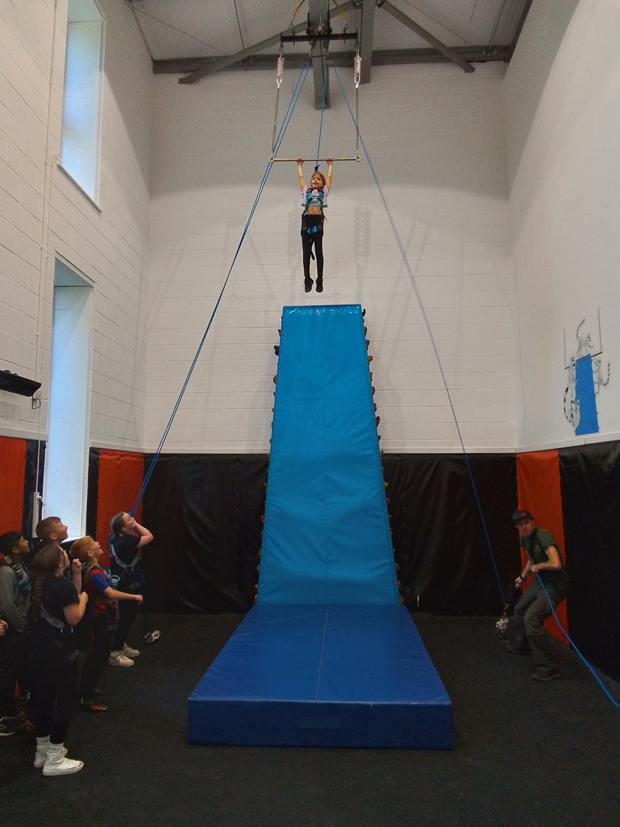 Crag team flying to infinity and beyond! <a href="/RealRobinwood/">Robinwood Activity Centre</a>