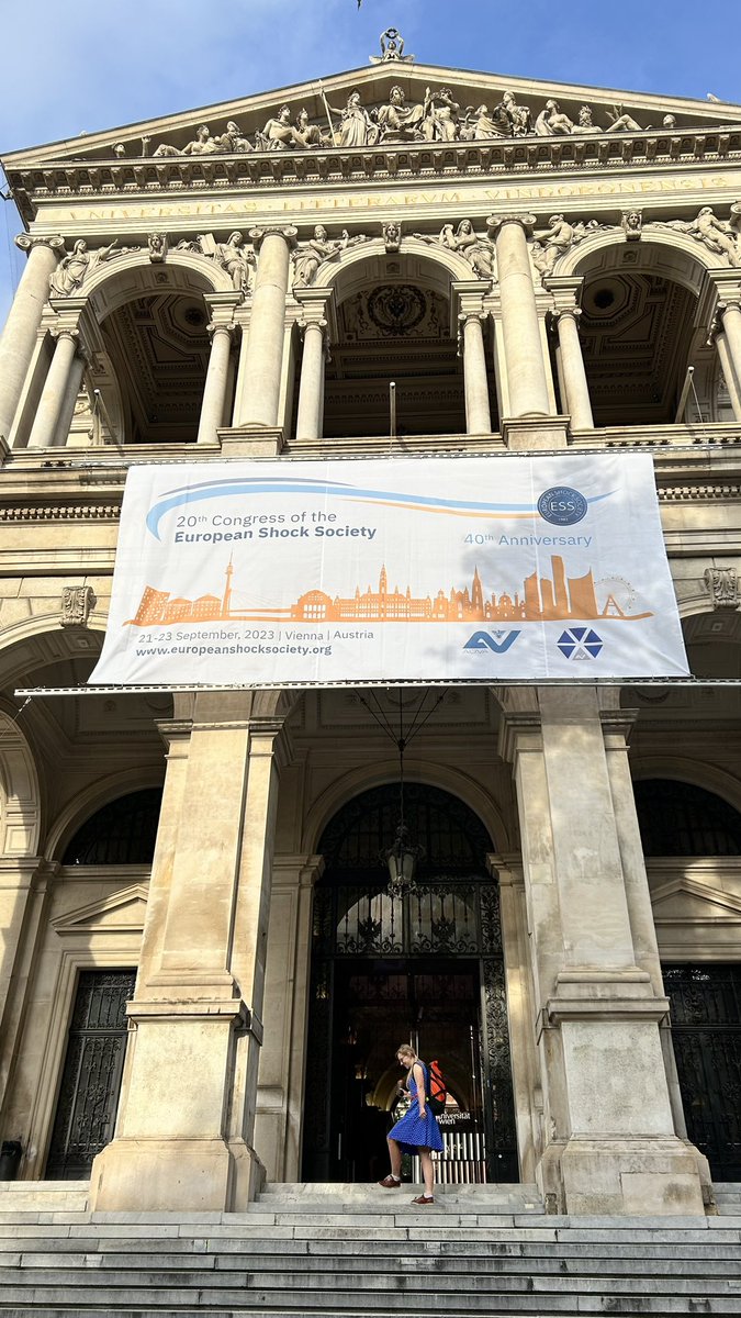 <a href="/BEATsepsis/">BEATsep</a> here goes <a href="/HortovaMarcela/">Marcela Hortova Kohoutkova</a> to talk about <a href="/FricLab/">Fric_Immuno_Lab</a> pilot data on pediatric #sepsis long-term consequences <a href="/EUShockSociety/">ESS</a> 20th Congress at beautiful venue organised by @osuchm and team. <a href="/FNUSA_ICRC/">International Clinical Research Center</a> <a href="/FNBrno/">FN Brno</a> <a href="/Science_MEDMUNI/">Science @ MED MUNI</a>