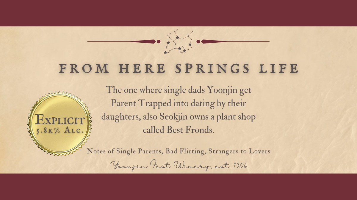 💋from here springs life💋
✍️weavingon / <a href="/weavingon/">weavingon ➡️ 🦋</a> 
🔗ao3.org/works/49263922