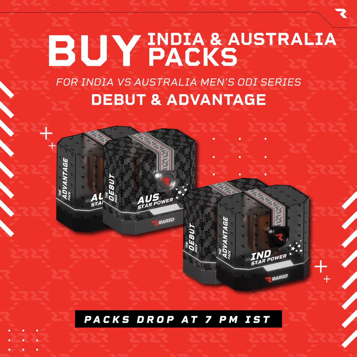 Another ODI series! It's India vs Australia 😍 Create teams with Player Cards of top IND - AUS stars & play D3 to win exciting rewa₹ds! Pro Hint - While the chase would be for the big stars, don't miss out on some dominating players from the lower orders of both teams.