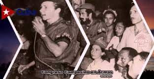 SalvadorValdesM's tweet photo. Conmemoramos el 65 aniversario del Primer Congreso Campesino en Armas celebrado en el II Frente Oriental comandado por Raúl, evento trascendente de nuestras luchas que logró movilizar la unidad en torno a la reforma agraria.
#CubaViveEnSu Historia
#SomosCuba https://t.co/K7gBGO8sqn