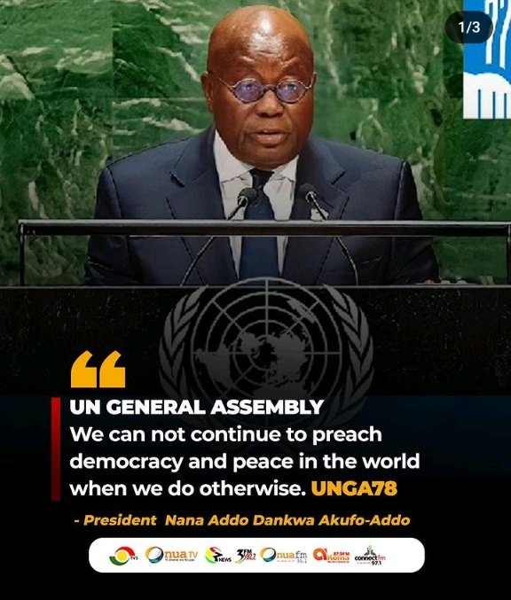 @konkrumah If you can't say to your father he's going wayward when he actually is just because he's your father, then you're equal to the burglars in the community. Read the trends #OccupyJulorbiHouse #UNGA78 #UNGeneralAssembly