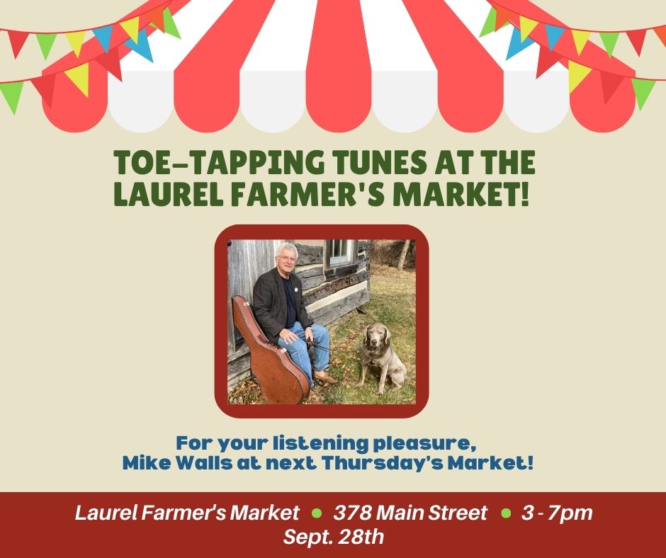 lrlmarketonmain's tweet image. We will have come Full Circle next Thursday! Mike Walls opened the Farmer&apos;s Market and next Thursday, 9/28, he will close it! Join us for the melodies, stay for the vendors! Last day of the Farmer&apos;s Market is September 28th, 3 - 7pm, 378 Main Street. #ShopSmallShopLocal