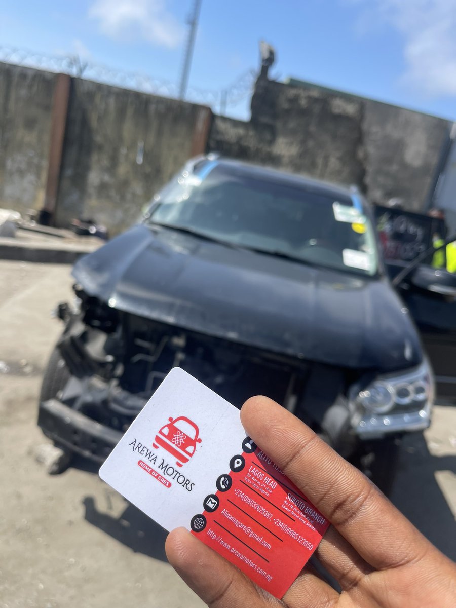 ArewaAuto's tweet image. PLS🙏🏾 RETWEET 

GET YOUR VEHICLES CLEARANCE /CONTAINER CLEARANCE (CUSTOM DUTY)
WITH US AREWA AUTO MOTORS AT TINCAN, APAPA, &amp;amp; PTML

WE ARE COMMITTED TO PUTTING OUR TIME, TALENT AND ENERGIES TOWARDS CUSTOMERS SERVICES

FOR ENQUIRE:
Whatsapp 08032629387
Email:Alinamagare@gmail.com