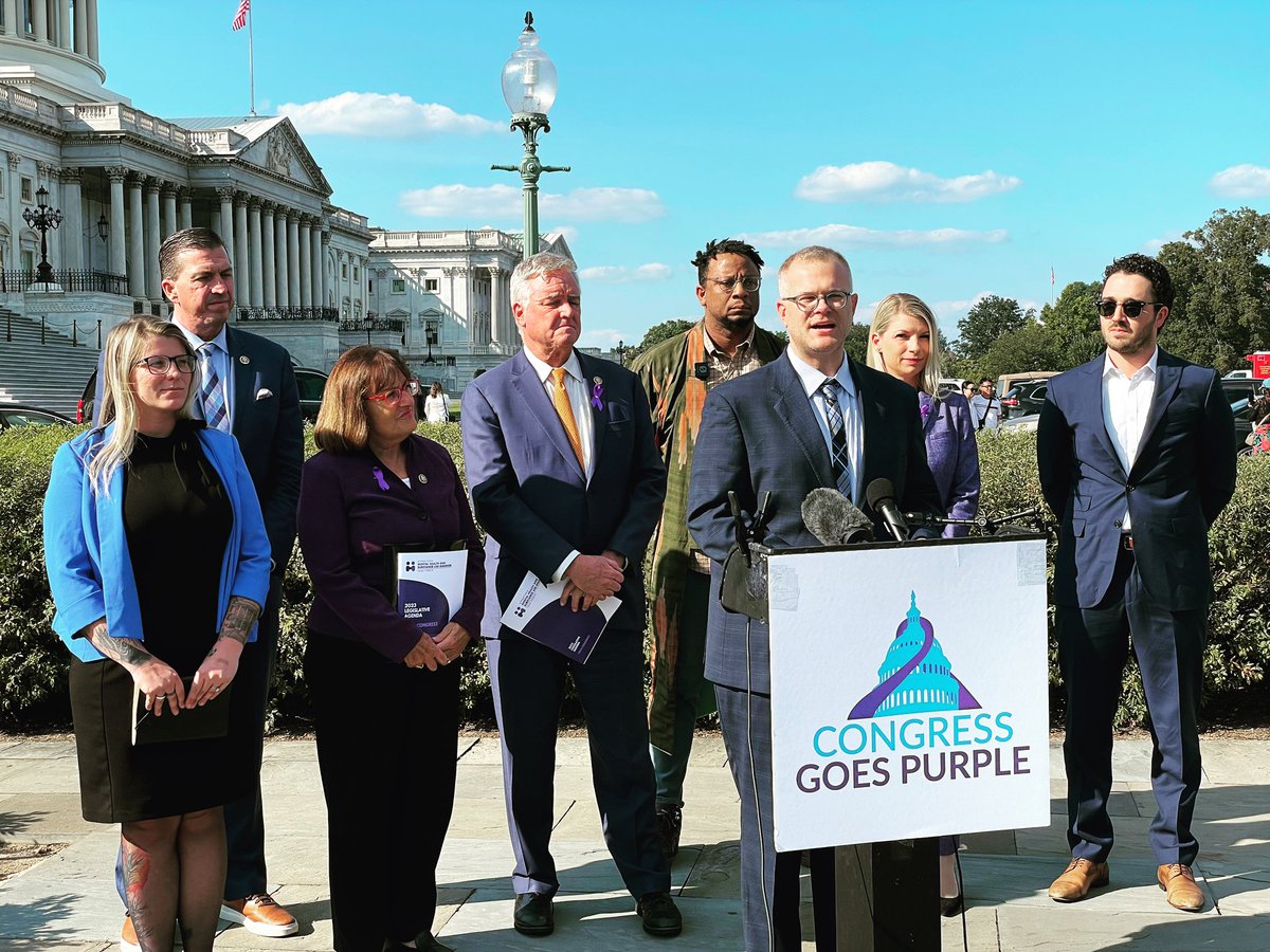 RyanForRecovery's tweet photo. Yesterday, I was grateful to join the Congressional Bipartisan Mental Health & Substance Use Task Force—on behalf of Mobilize Recovery—as they released their legislative agenda. Over 70 bills introduced during this Congress alone (including H.R. 2400, Reentry Act of 2023, a bipartisan piece of legislation that empowers states to restore access to healthcare, including addiction and mental health treatment, through Medicaid for incarcerated individuals up to 30 days before their release.)