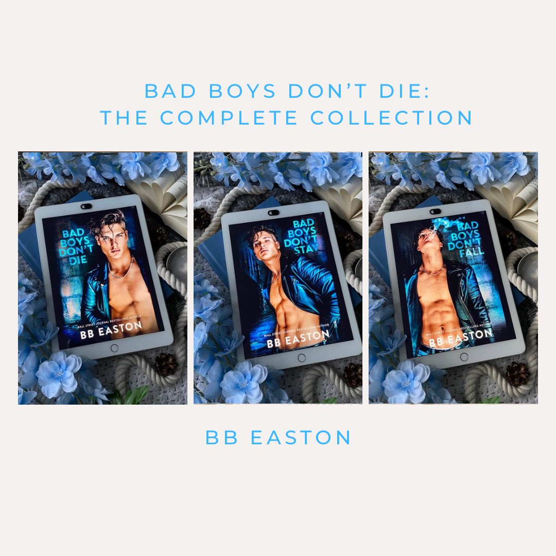 Author <a href="/bb_easton/">BB Easton</a> has revealed the gorgeous covers for Bad Boys Don't Die: The Complete Collection, releasing October 5, 2023!

Pre-order today!
mybook.to/badboysdontdie…

<a href="/valentine_pr_/">Valentine PR & Literary Management</a> #bbeaston #badboysdontdie