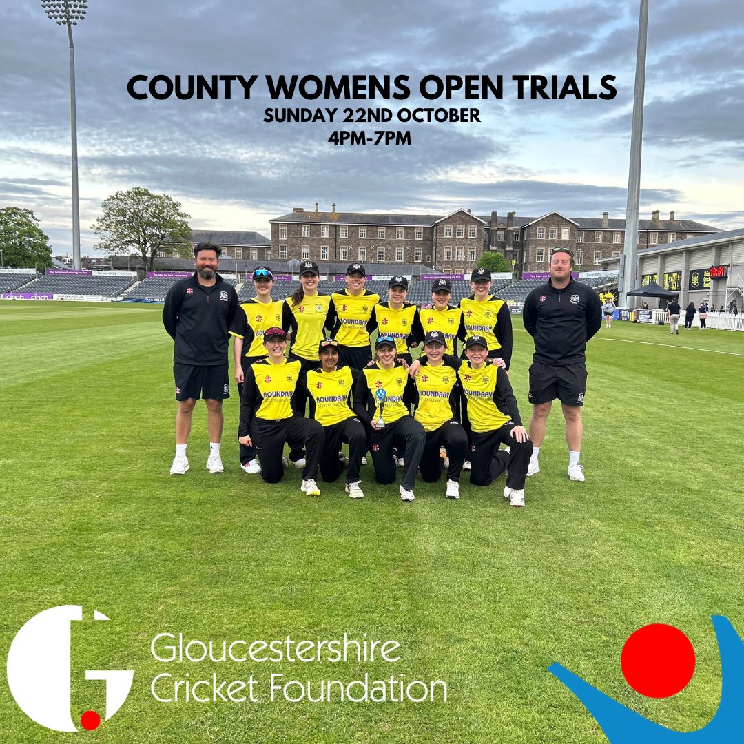Registration is now open for our #County #Women trials.
Do you have what it takes to wear 💛🖤 Register ⬇️
📍Seat Unique Indoor School
🗓️Sunday 22nd October
⏰4pm-7pm
🔗 booking.ecb.co.uk/d/5pq408/