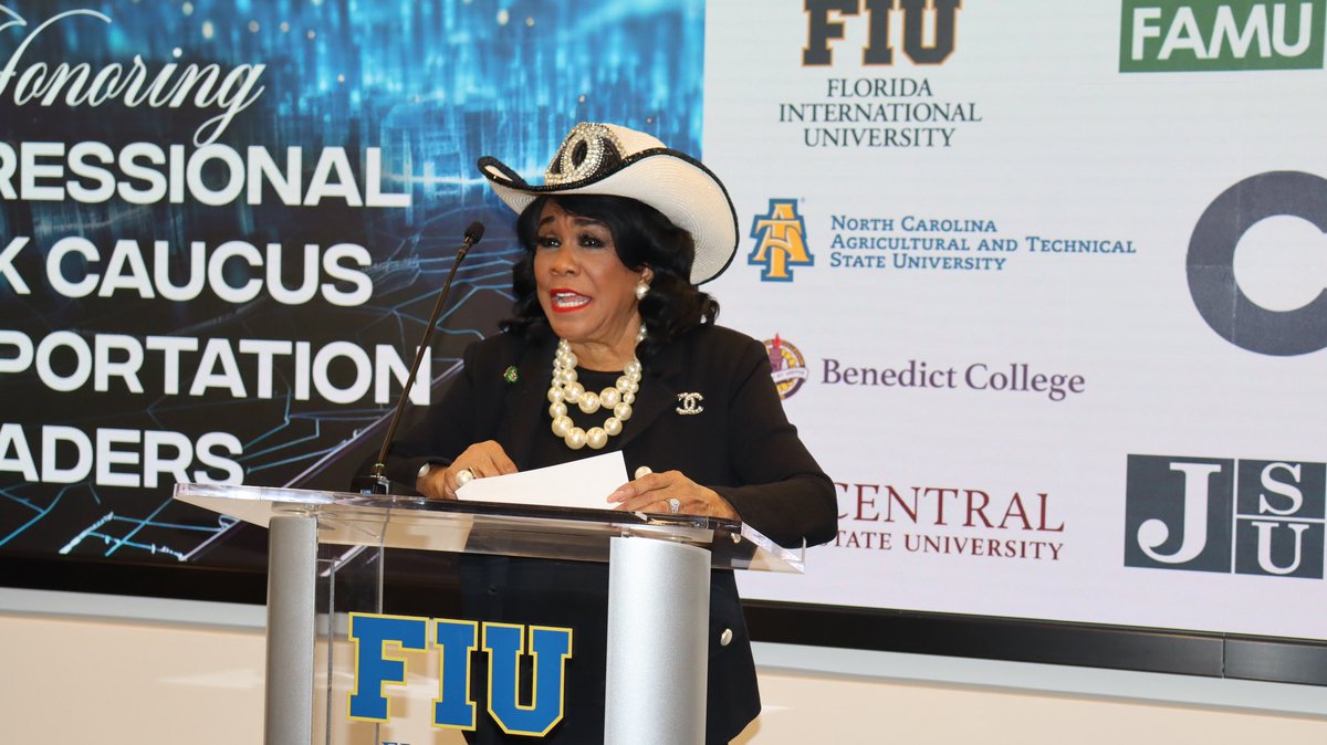RepWilson's tweet photo. I’m always proud to support our two powerhouse higher education institutions leading the way in Florida, @FIU and @FAMU_1887. Thank you to @FIUdc for hosting me to discuss the educational opportunities in transportation. We need to put #SchoolsFirst. https://t.co/1Swh5iYDUk