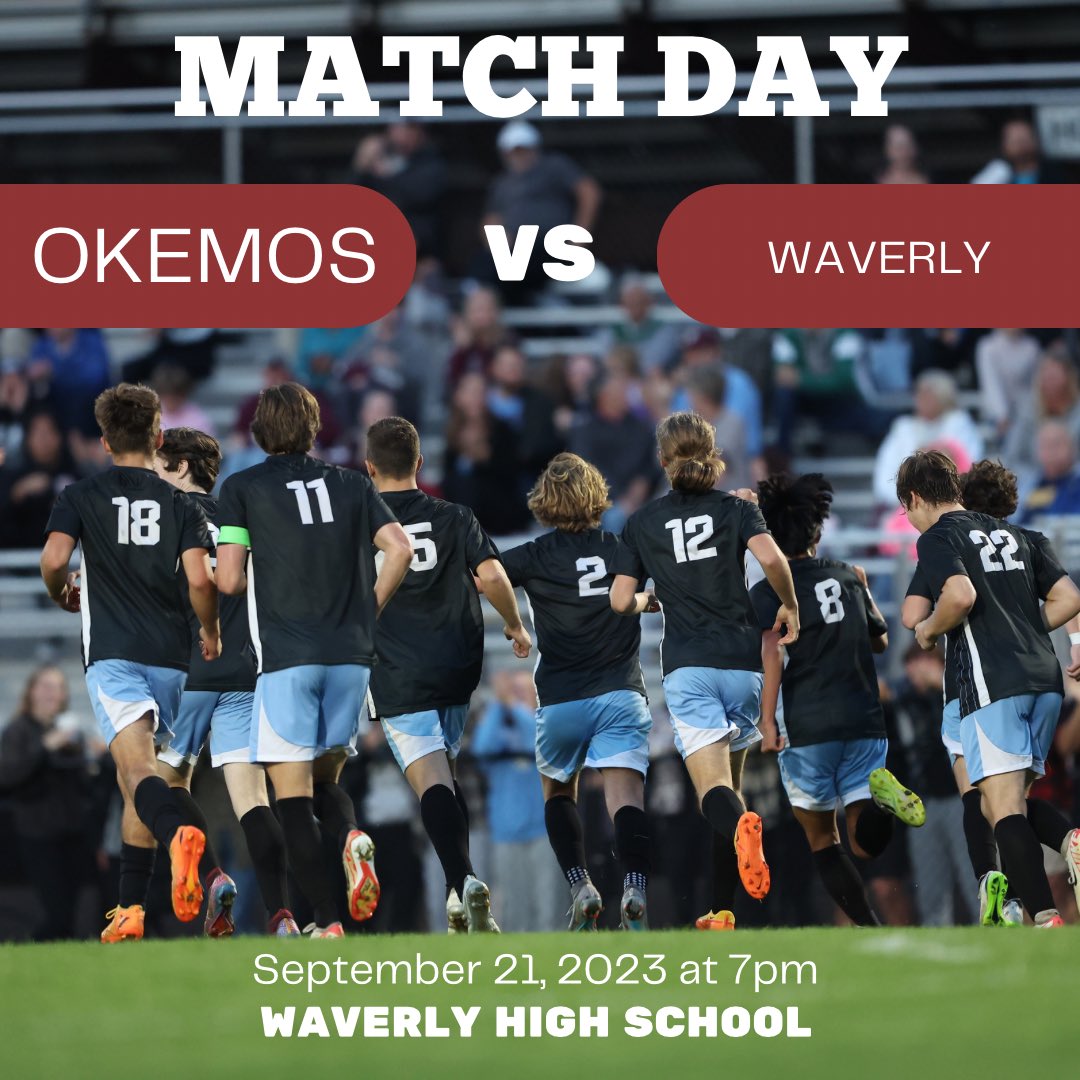 Come show your support today as we take on Waverly at Waverly High School! VIVA MAROON! 

JVB at Fowlerville @ 5:30pm
JVA at Waverly @ 5:30pm
Varsity at Waverly @ 7:00pm