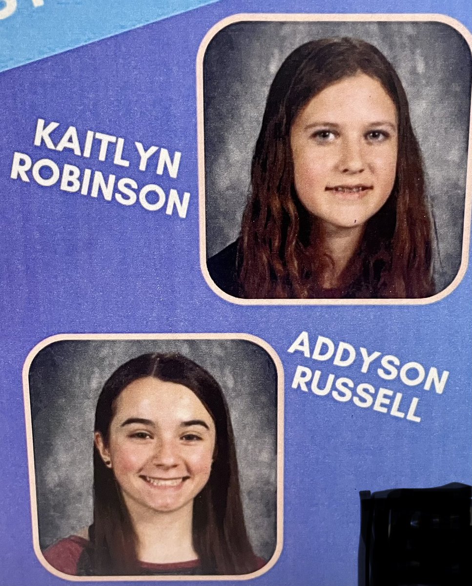 Congrats to August Student of the Month Hoopers Kaitlyn Robinson and Addyson Russell. 
#BetheExample

Attitude and Effort with ENERGY 

Go Jets ✈️⚫️⚪️