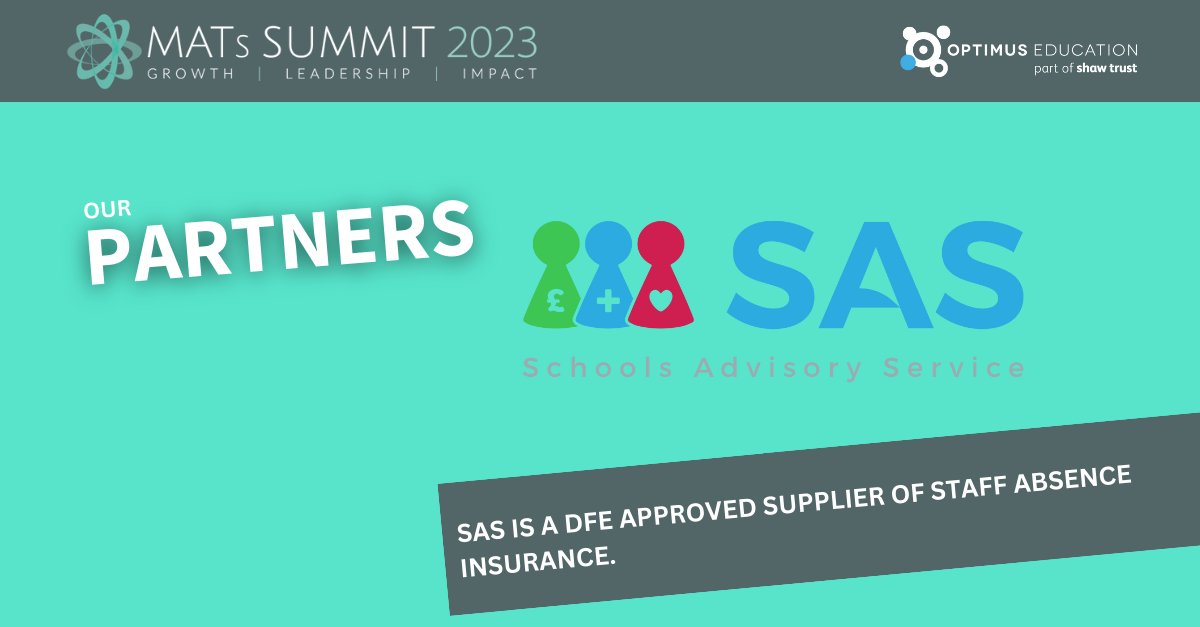 On the 29th November - 1st December we will be attending the <a href="/OptimusEd/">Optimus Education</a> MATs Summit Conference!

Our School Support Specialists <a href="/abbiebradleySAS/">Abbie Bradley</a> and <a href="/CarlyR_SAS/">Carly Robertson</a> will be in attendance to discuss how SAS can help you! ❤️

#oeMATs