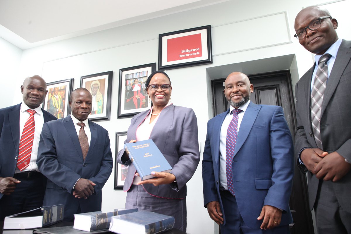 CJMarthaKoome's tweet image. 1. Met representatives of Law Africa Publishers at the Supreme Court this afternoon to discuss ways to deepen our collaboration.