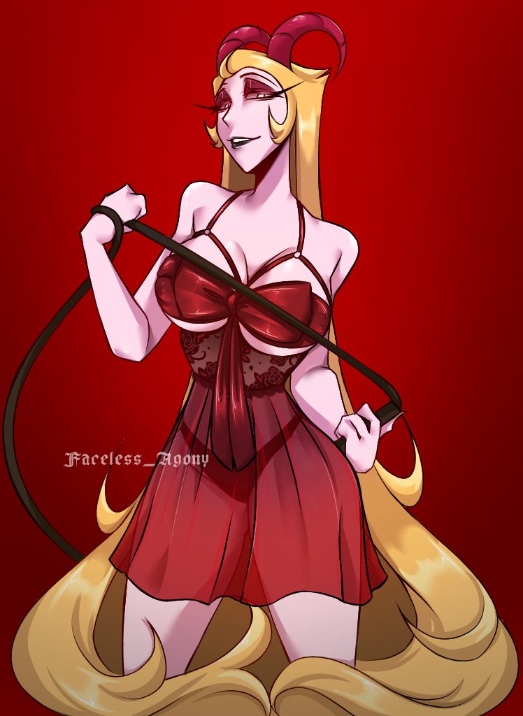 'bark for me' ❤️💋🔥

•|am literally gae for her lol-
have lilith in a lingerie for today 🫶
#HazbinHotel #HazbinHotelFanart #hazbinhotellilith #lilithmorningstar #lilithmagne #lilith #hazbinhotellucifer