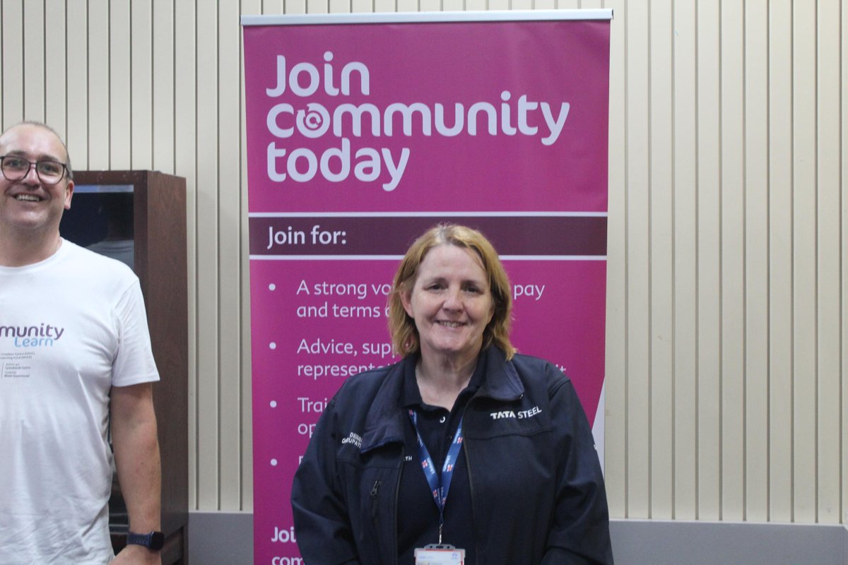 CommunityUnion's tweet photo. "Adult learning in the workplace is important because knowledge is power"
Community member, Debbie from Tata Steel on why the training and upskilling opportunities provided by Community are important to her.
#CommunityLearn #AdultLearningWeek https://t.co/QT0zOOTa5W