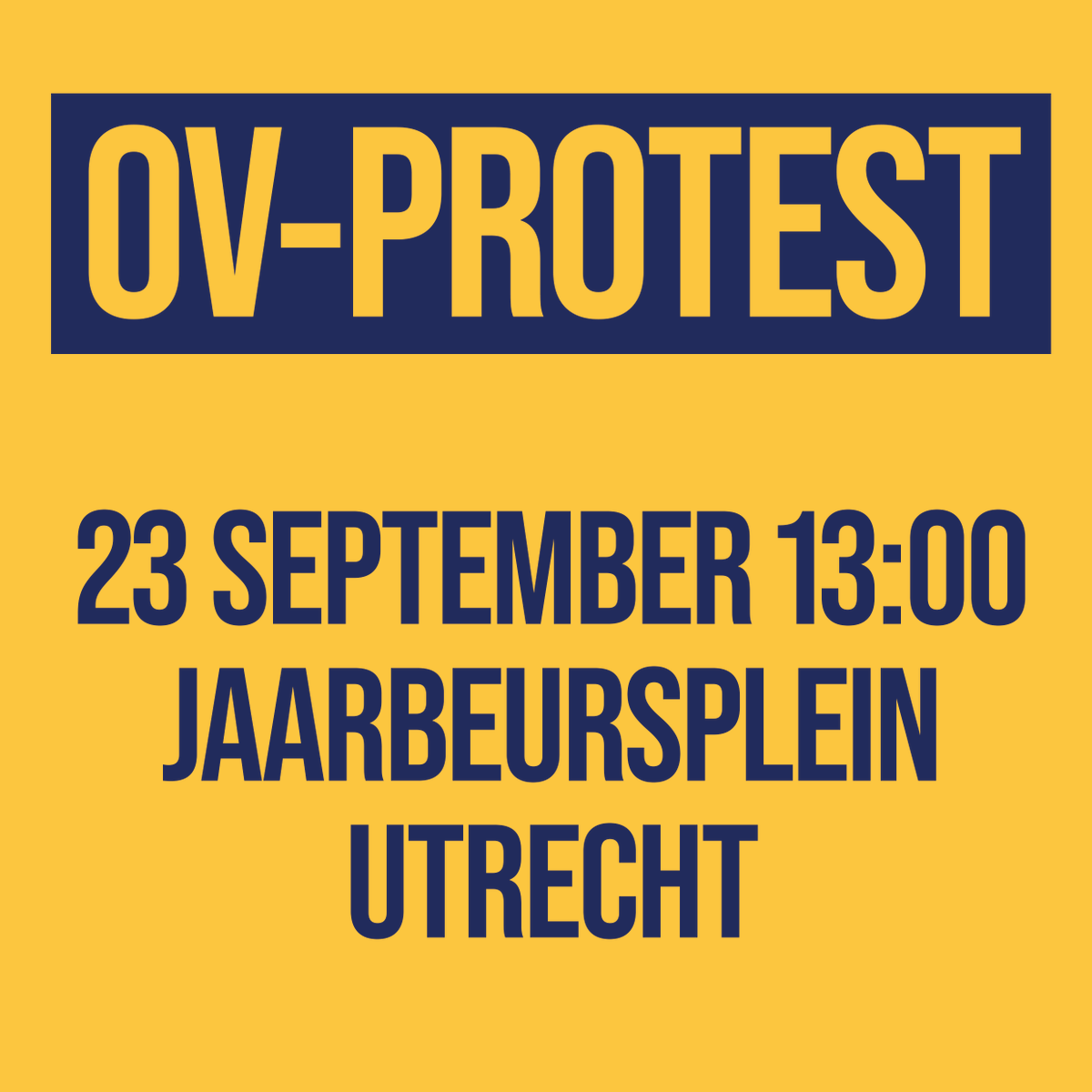 OVProtest tweet picture