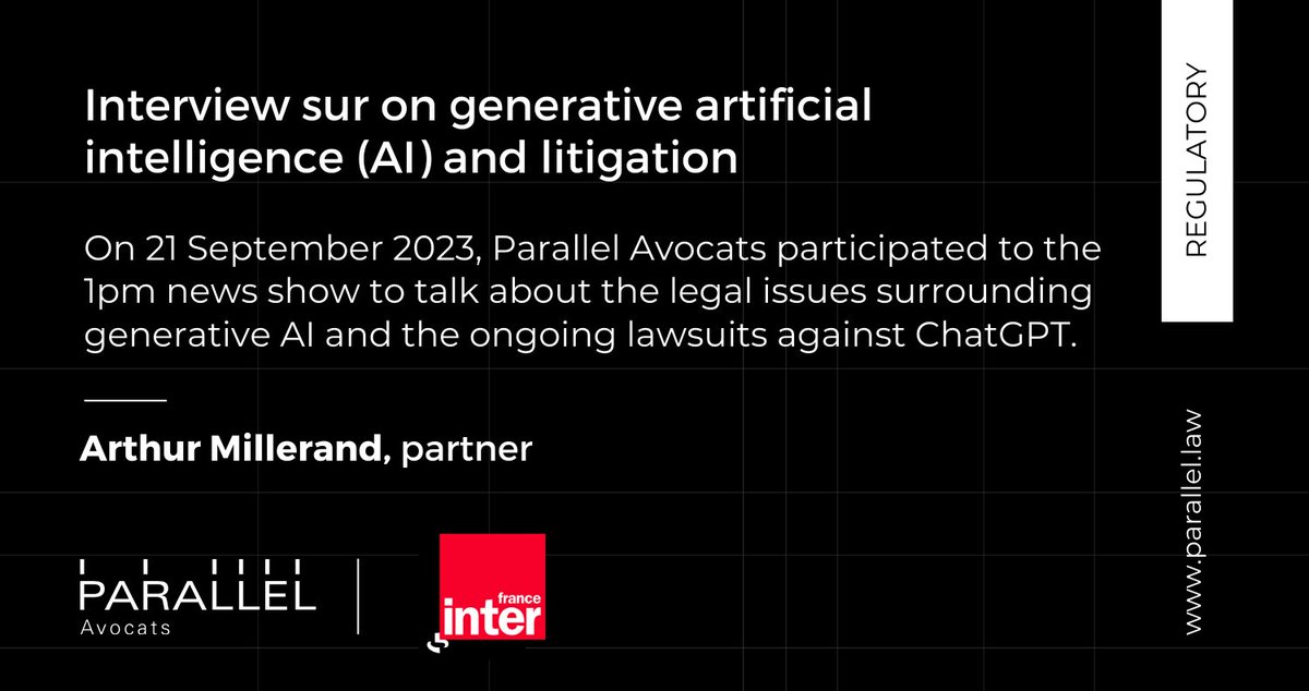 Generative #AI and #legal rules 🤯

Does this mean that it is not legal?

No, far from it.

Rules exist and will expand.

Rights holders (and the market as a whole) need to accept the upheavals underway, and realize that everything will no longer be as it was before