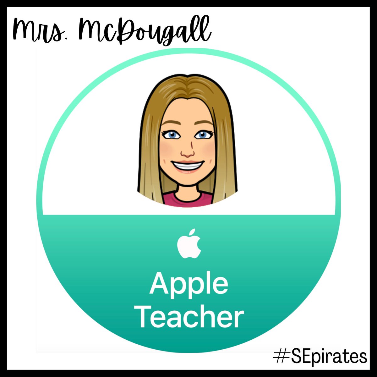 cbrookemcdowell's tweet photo. I love getting to celebrate teacher successes and all of their hard work! π’πCongrats to our newest recognized #AppleTeacher at @LCISDsouth! Way to go Mrs. McDougall! This first year teacher is ROCKING it! ππ½ππ½ππ½ #SEpirates @lcp_it #TotallyLCP https://t.co/i6jKHTIgo3