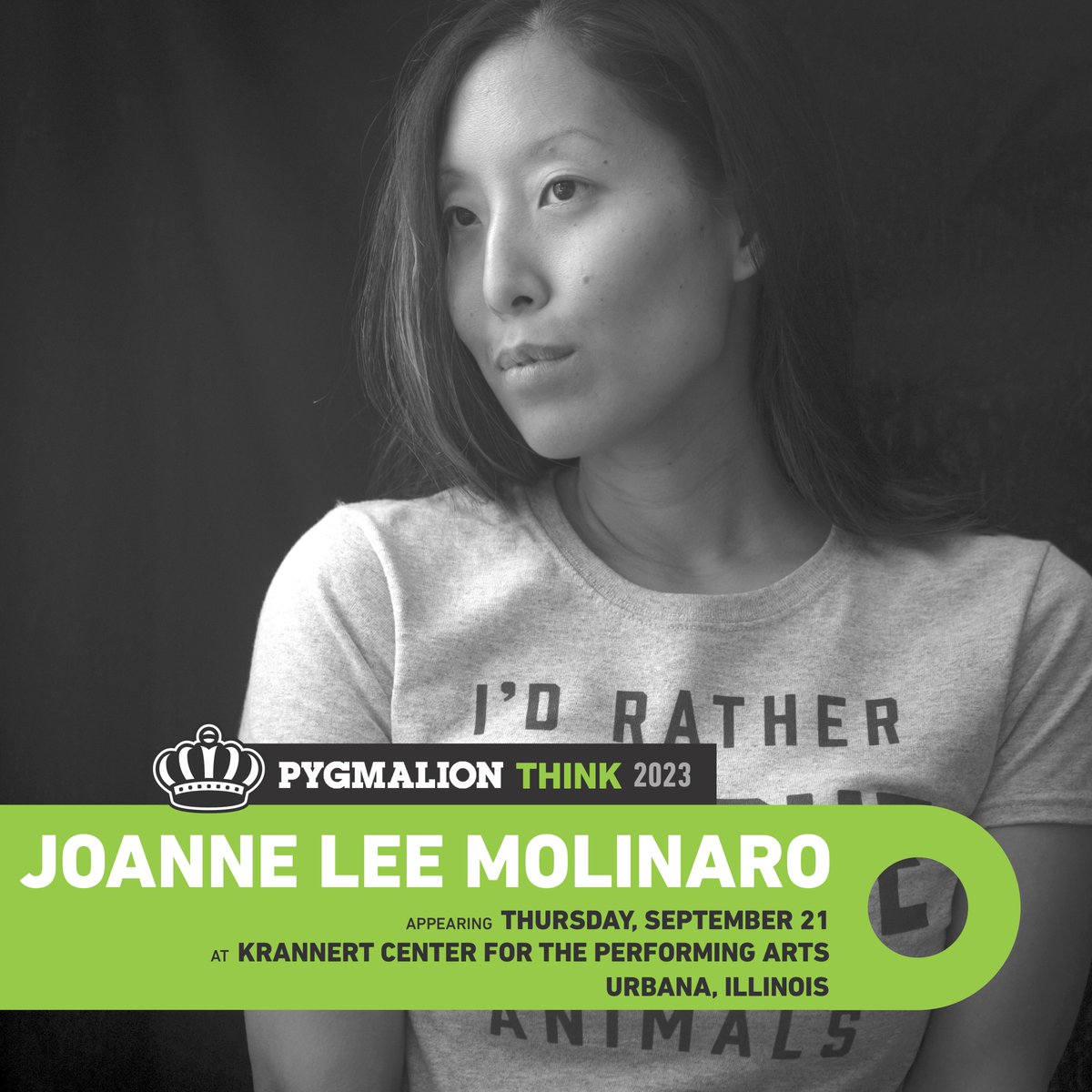 PYGMALION (@thisispygmalion) on Twitter photo TONIGHT at <a href="/KrannertCenter/">Krannert Center</a>🍴
5:00 pm — doors
6:00 pm — <a href="/thekoreanvegan/">Joanne L. Molinaro, The Korean Vegan</a>
🎟️thisispygmalion.com/tickets 🎟️ TONIGHT at <a href="/KrannertCenter/">Krannert Center</a>🍴
5:00 pm — doors
6:00 pm — <a href="/thekoreanvegan/">Joanne L. Molinaro, The Korean Vegan</a>
🎟️thisispygmalion.com/tickets 🎟️