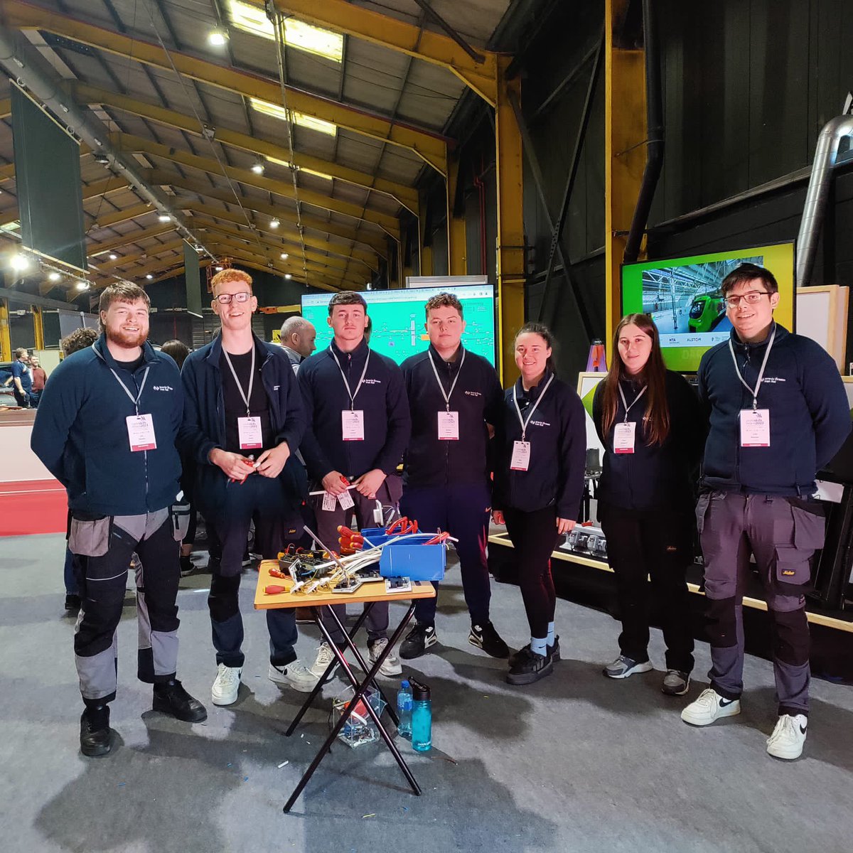 IrishRail's tweet photo. Remember to come and see us at @WorldSkillsIE at @TheRDS, right beside the Heroes Stage. 

Ellen, from our apprentice team on site, will be on stage at 14:30hrs, don’t miss it! #GenerationApprenticeship @apprenticesIrl https://t.co/JU1I6nl4Hy