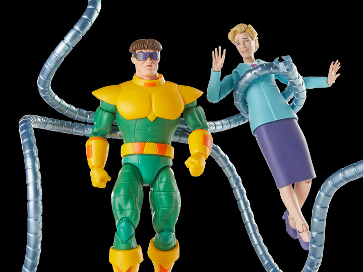 preterniadotcom's tweet photo. BBTS has preorders up for some former exclusive Marvel Legends (Spider-Man Noir/Ham, Animated Carnage/Symbiote, and Animated Doc Ock/Aunt May) - https://t.co/3ga1G17Bgf https://t.co/6ZFnEsEnT5