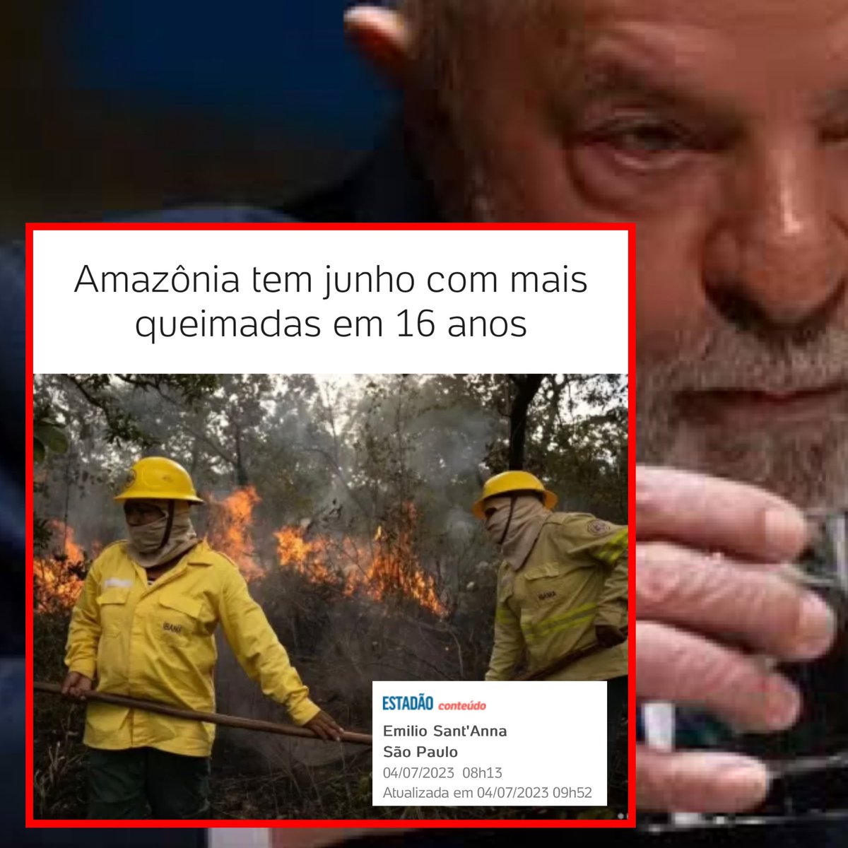 jairbolsonaro's tweet photo. - Não adianta narrativas frente os fatos, mesmo que a maioria da imprensa receba bilhões de reais para literalmente criar cortinas de fumaça ajudando quem lhes paga muito bem com o dinheiro de seu imposto. https://t.co/TNCBj7WxUp