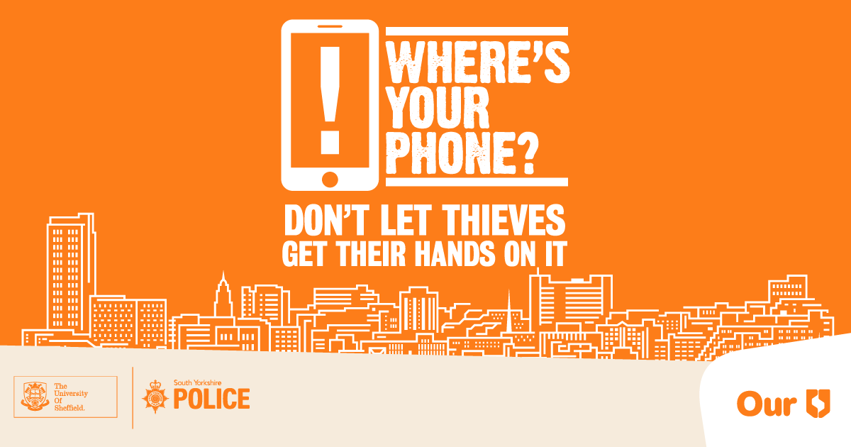 We've had some reports of phone theft on campus, please keep an eye on your belongings, and tell our security team if you need assistance.