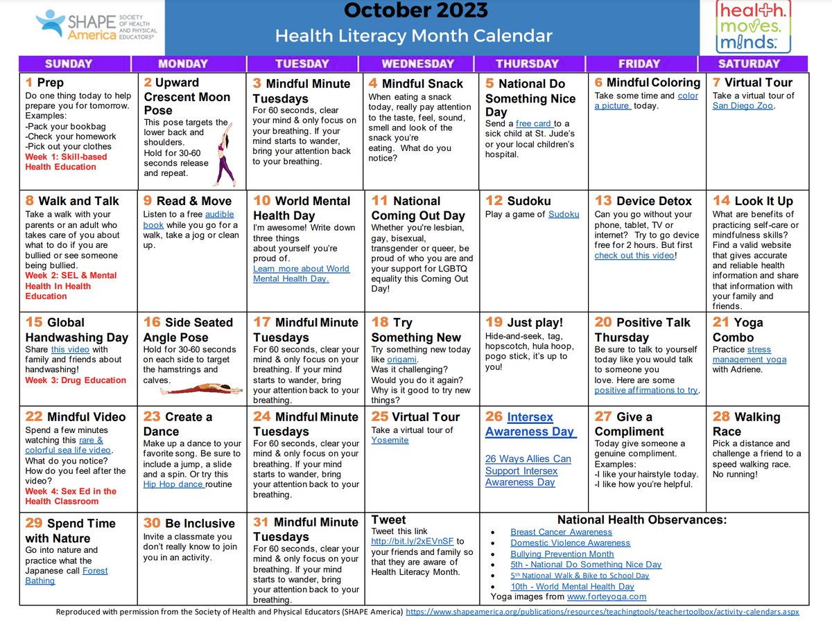 SHAPE America tweet media