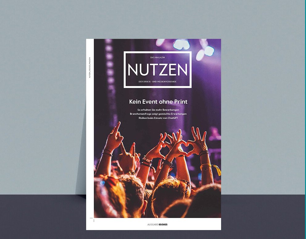 Kein #Event ohne Print! In der aktuellen Ausgabe des Verbandsmagazins NUTZEN zeigen wir u.a. auf, wie 👉 wichtig #Print für #Veranstaltungen ist 👉#KI unser #Arbeitsleben revolutioniert 👉innovativ #Druckbetriebe sind Zur Ausgabe: yumpu.com/de/document/re…