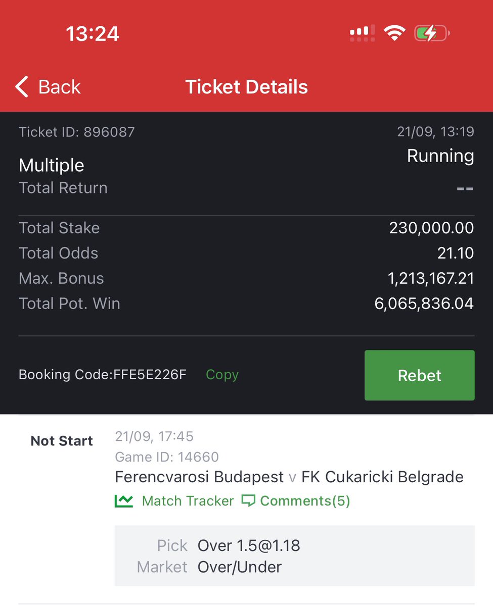 SPORTYBET❤️

FFE5E226F       21 ODDS
3ED5A236F     28 ODDS🔞

Edit👉🏿 t.me/+JV3H3NuBabw4Z…

RTs for others to benefit 🙌
<a href="/mrbayoa1/">Mr Bayo</a> <a href="/sportingking365/">Sporting King</a> <a href="/HouseOfAmbers/">Lilian</a> @sunnshyn01 <a href="/officials_dc/">DC | OFFICIALS</a> <a href="/london_Akan/">LONDON 🇬🇧</a> <a href="/SmoothDeliveryy/">The Oracle</a>