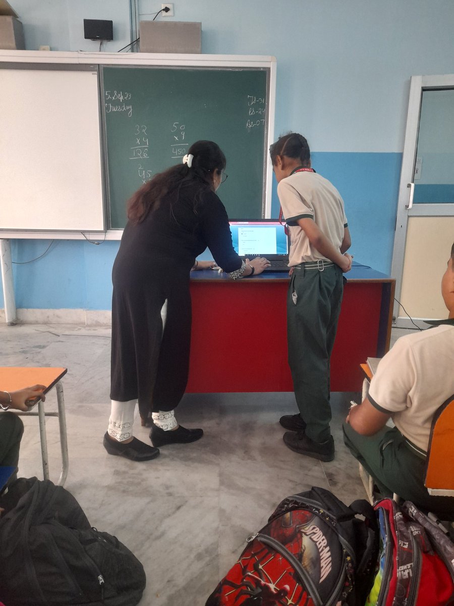 No bag day 🧑‍💻🎉was celebrated in STS WORLD SCHOOL RAJGOMAL 🏤.There were so many Microsoft tools were used to enhance the knowledge of the students like sway, forms,khoot etc. Students enjoy and learn a lot,😍😍✨
<a href="/cbseindia29/">CBSE HQ</a> <a href="/STSWSRAJGOMAL/">S.T.S. World School (Official)</a> <a href="/Prabhjo60556013/">Prabhjot Gill</a> <a href="/MicrosoftEDU/">Microsoft Education</a>